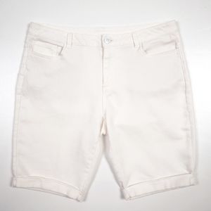 Juicy Couture Denim Shorts Mid Rise Cotton Stretch
